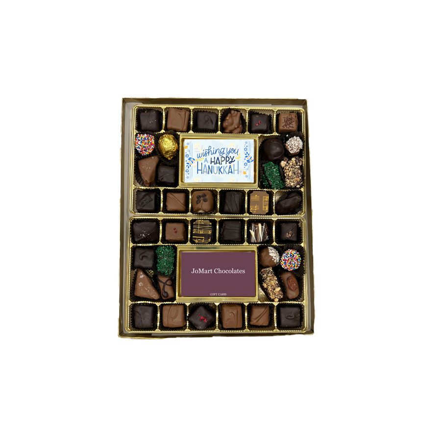 Happy Hanukkah Chocolate Bar Gift Box