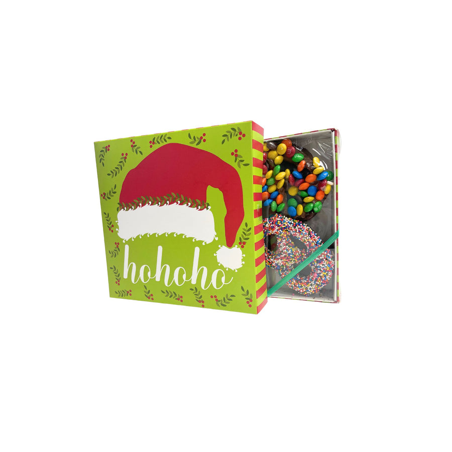 HoHoHo Gift Box of Pretzels