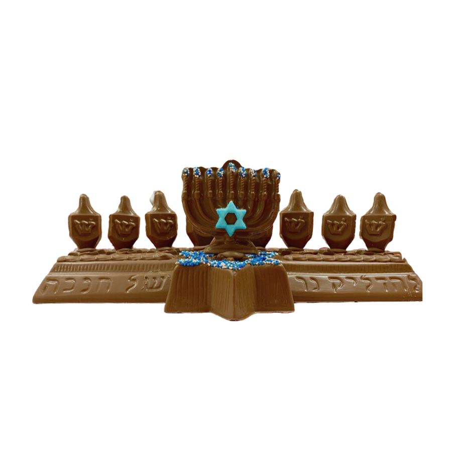 Large Solid Menorah