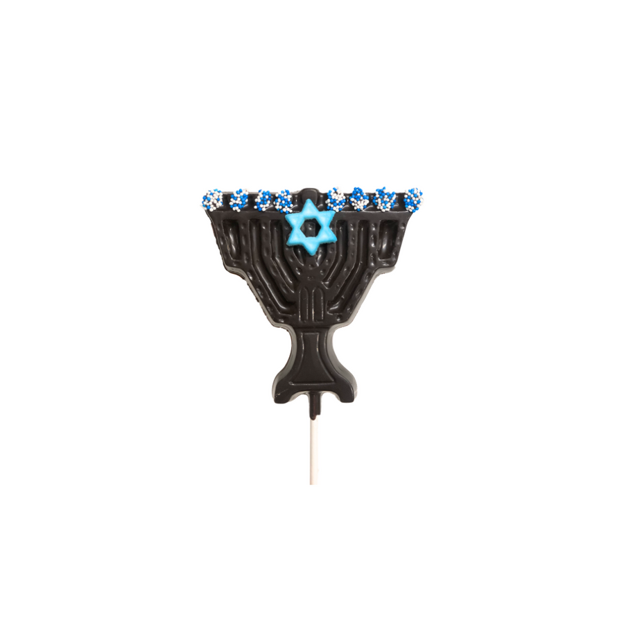 Large Menorah Lollypops (3-pack)
