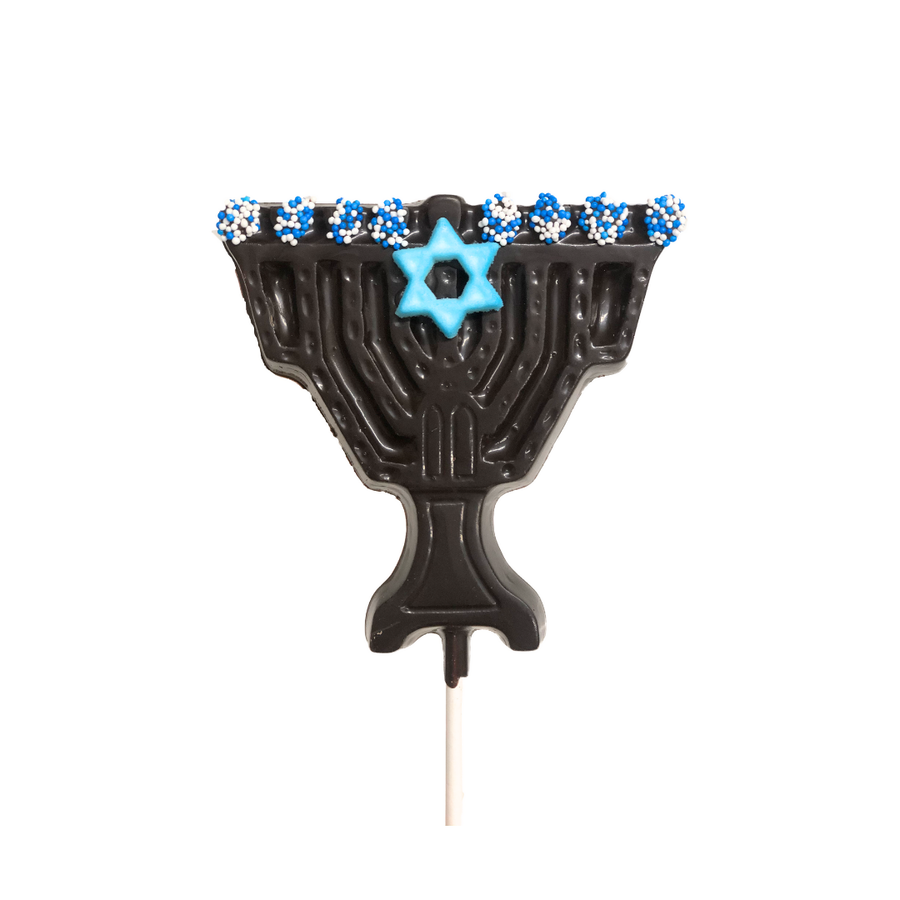 Large Menorah Lollypops (3-pack)