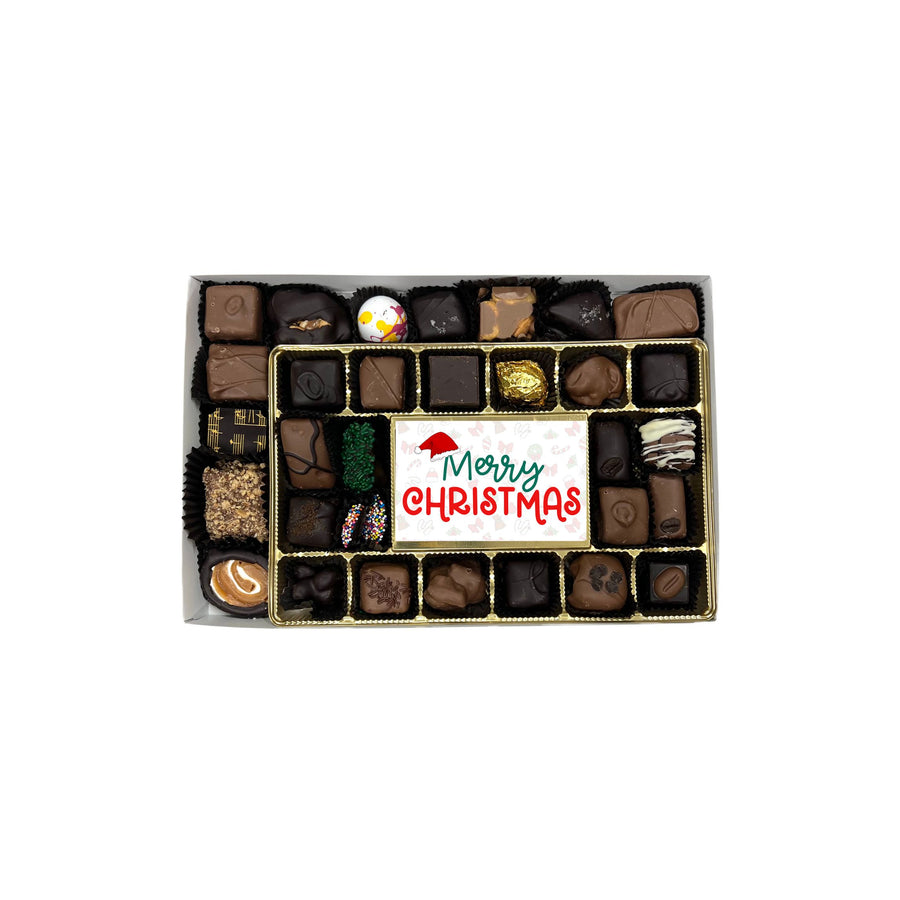 Merry Christmas Chocolate Bar Gift Box