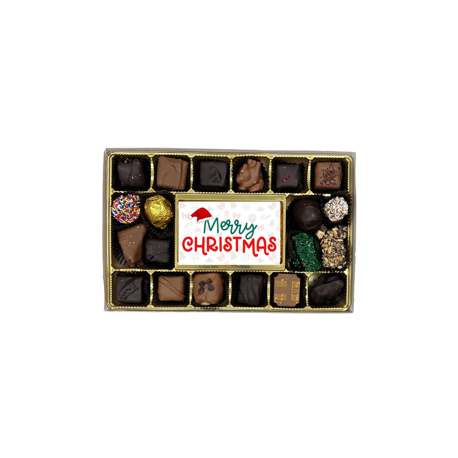Merry Christmas Chocolate Bar Gift Box