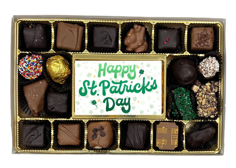 St. Patrick's Day Chocolate Bar Gift Box