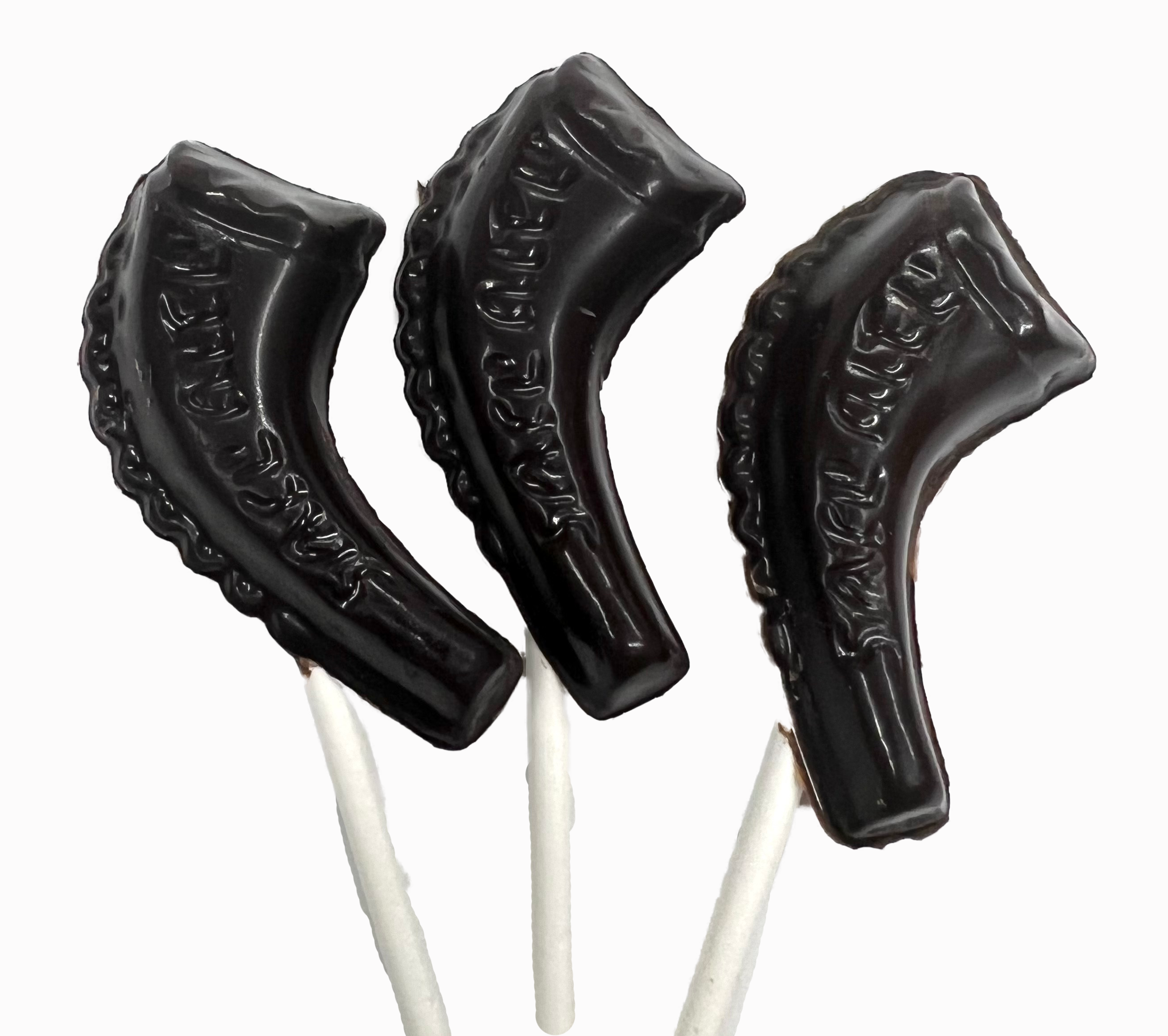 3 chocolate shofars