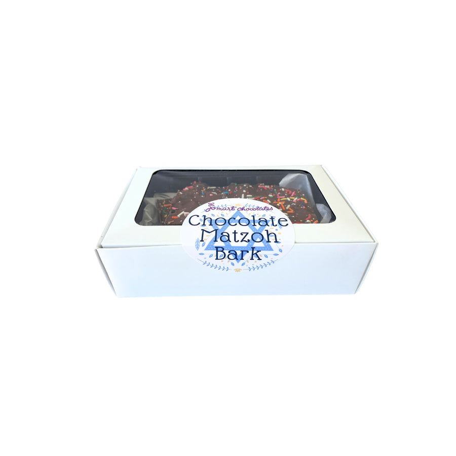 Gift Box of Chocolate Matzoh Bark (gluten free)