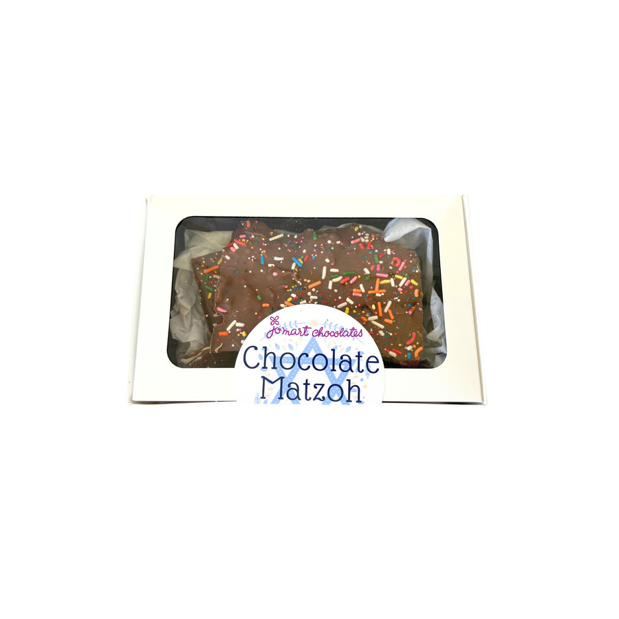 Gift Box of Chocolate Matzoh Bark (gluten free)
