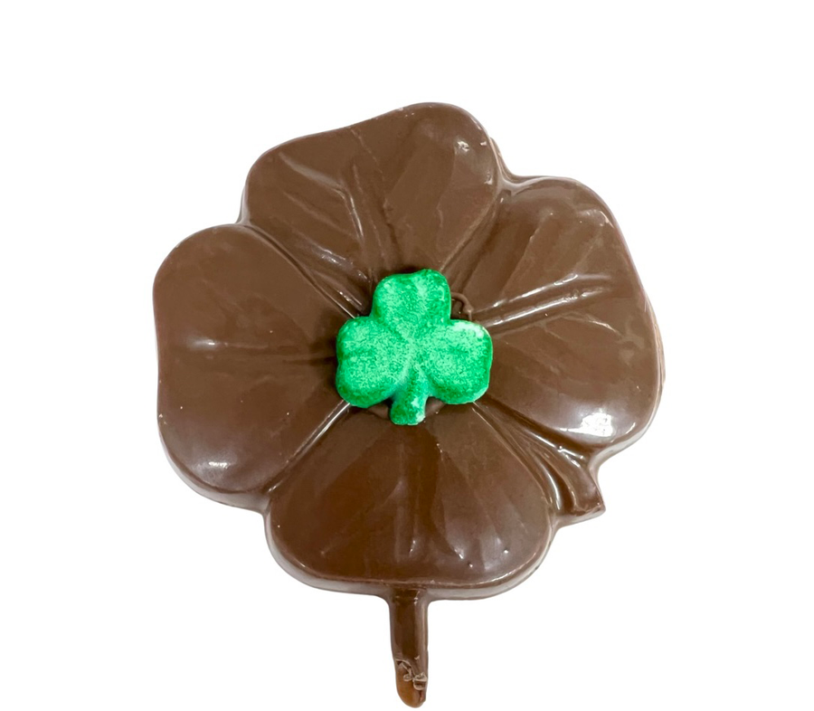 St. Patrick's Day Chocolate Lollipops (4-packs)