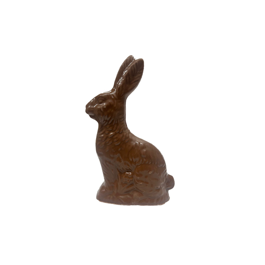 Solid Chocolate Sitting Rabbits